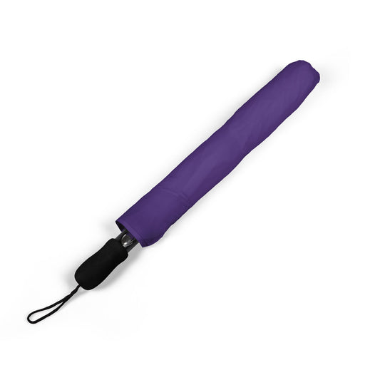 Purple Compact Foldable Umbrella | Eco-Friendly Rain Gear, Travel Essentials, Lightweight Outdoor Accessory