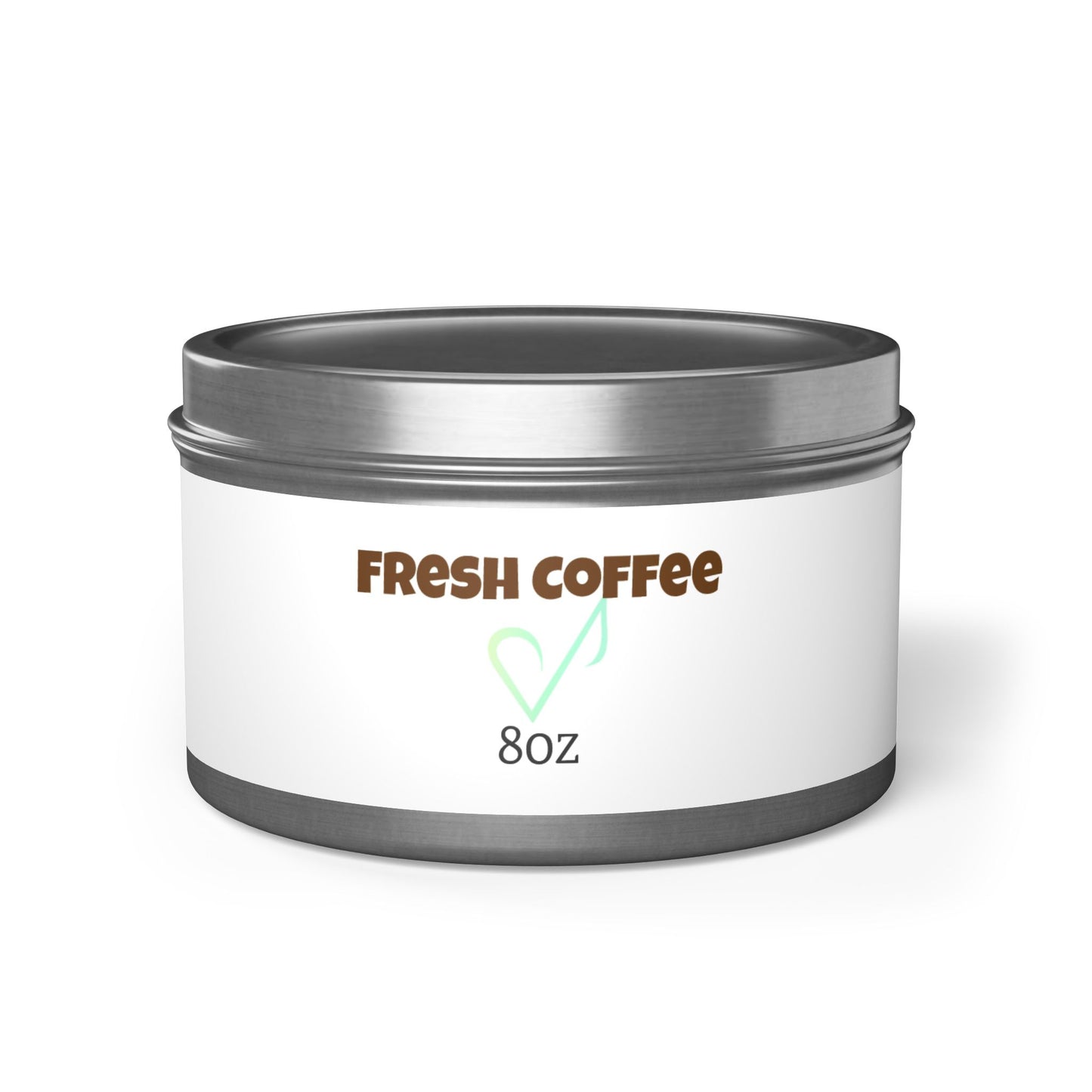 Bougie parfumée au café frais naturel en boîte métallique - Décoration chaleureuse pour la maison, cadeau pour les amateurs de café, bougie d'aromathérapie