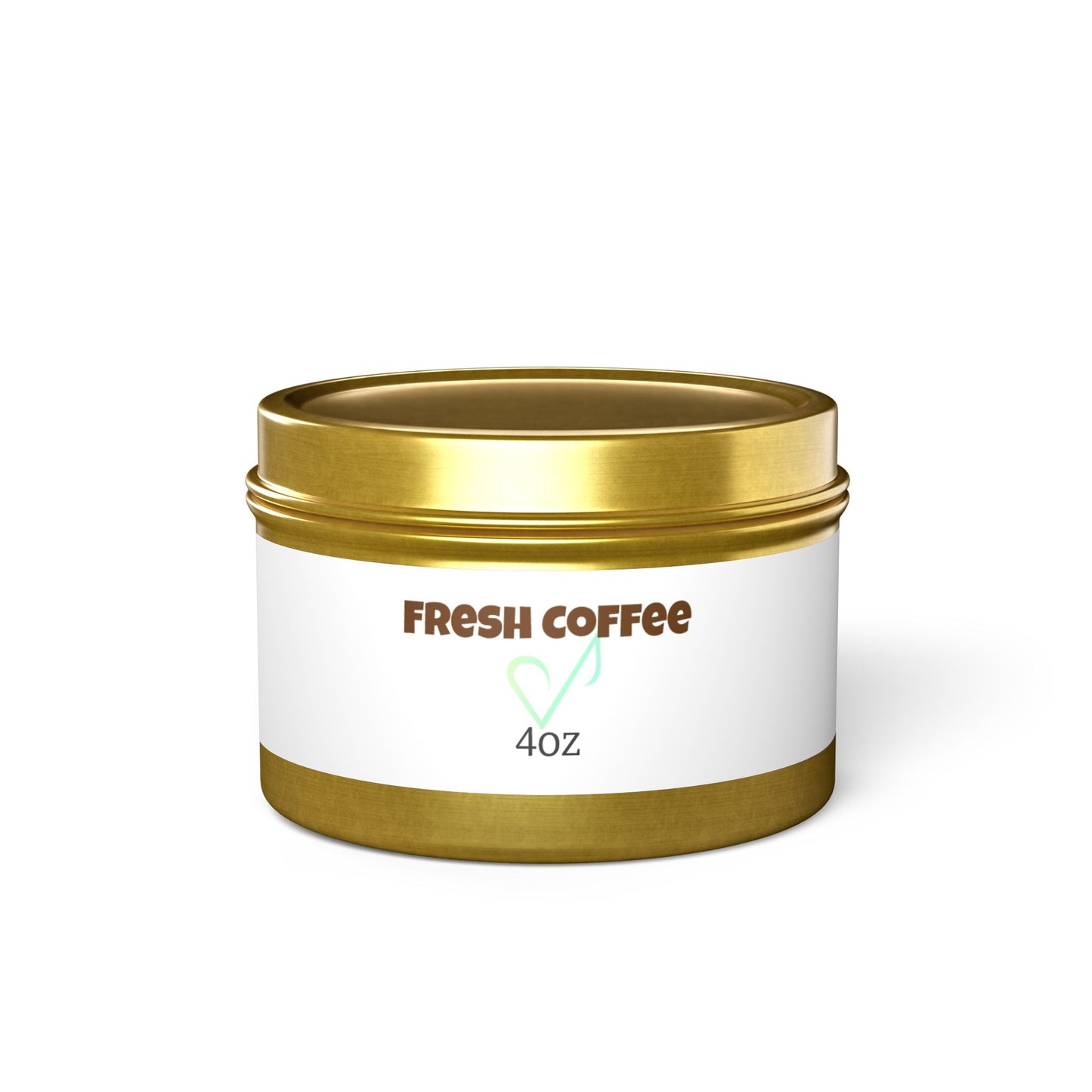 Bougie parfumée au café frais naturel en boîte métallique - Décoration chaleureuse pour la maison, cadeau pour les amateurs de café, bougie d'aromathérapie