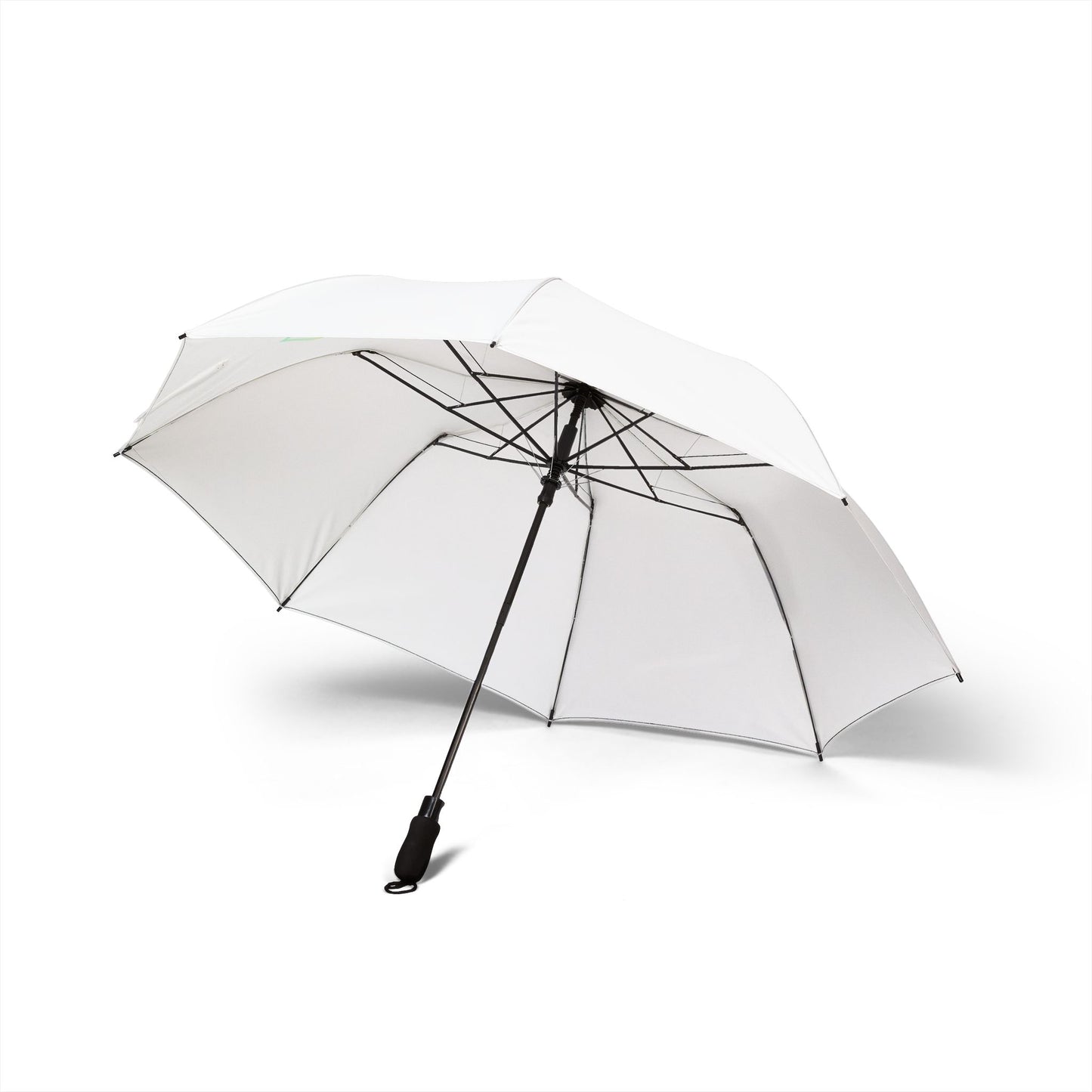 White Compact Foldable Umbrella | Eco-Friendly Rain Gear, Travel Essentials, Lightweight Outdoor Accessory