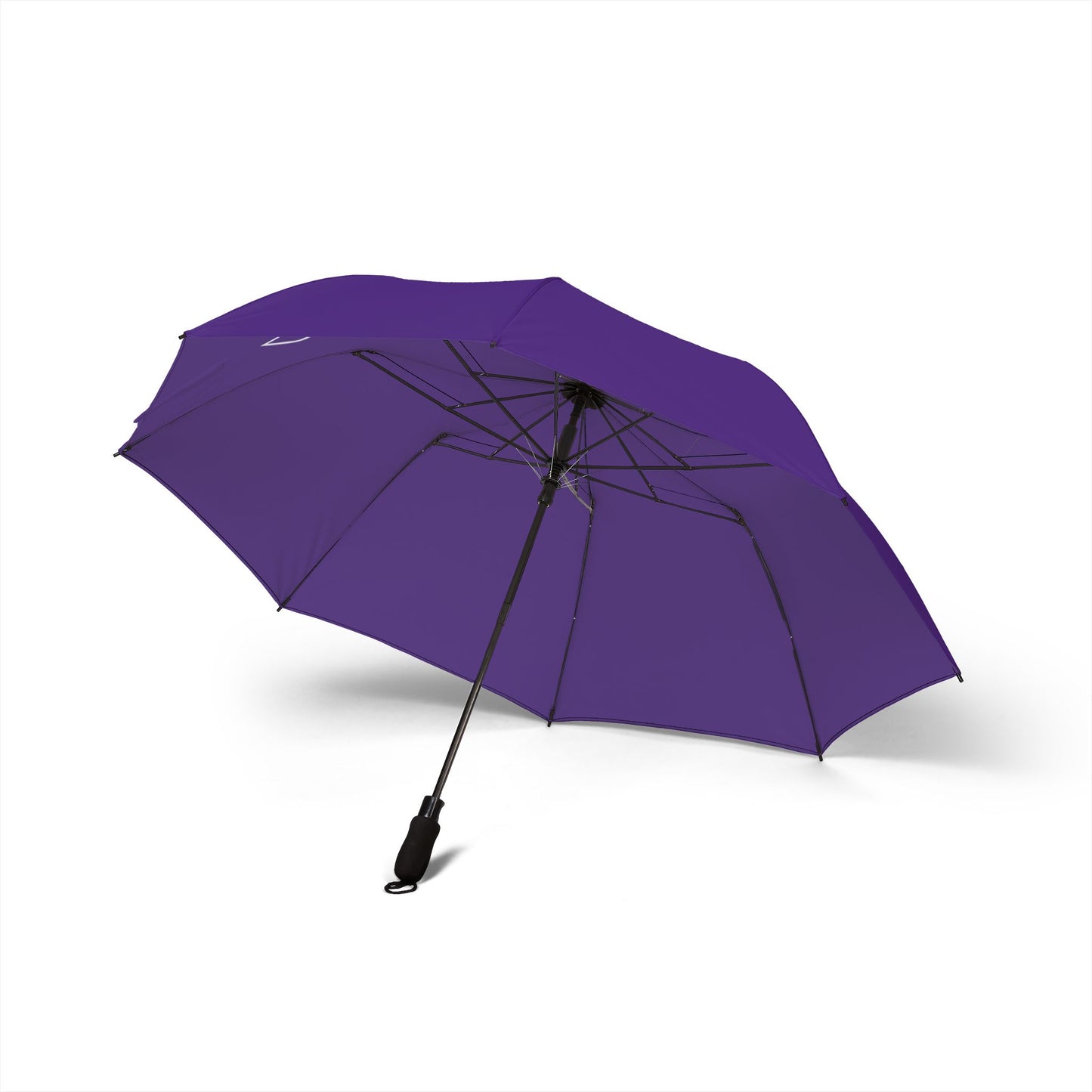 Parapluie pliable compact violet | Équipement de pluie écologique, indispensable pour les voyages, accessoire d'extérieur léger