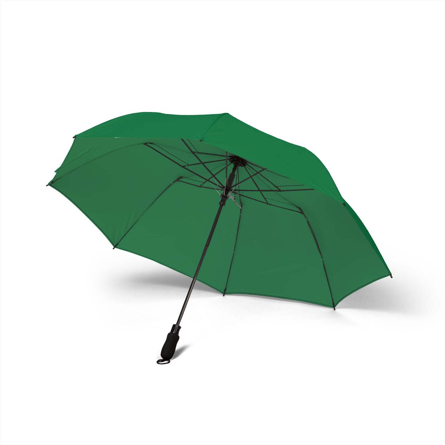 Parapluie pliable compact vert | Équipement de pluie écologique, indispensable pour les voyages, accessoire d'extérieur léger