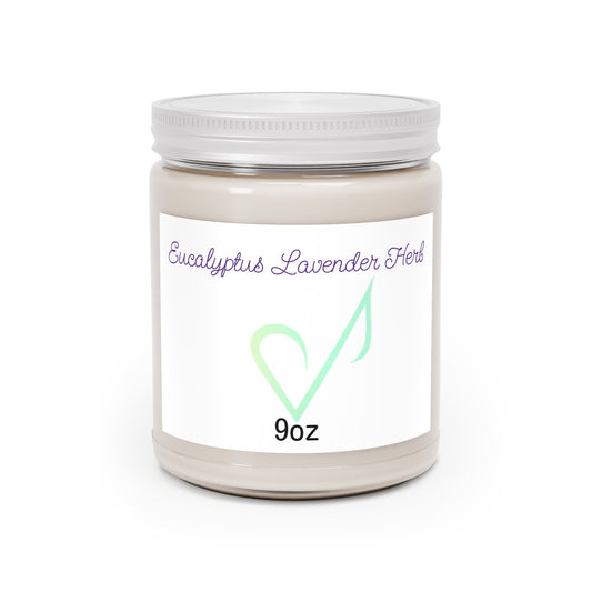 Comfort Spice Soy Candle — 9oz Scented Jar with White Lid