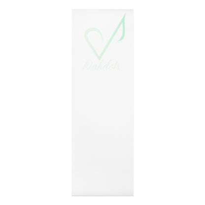 White Foam Yoga Mat — Non‑Slip Lightweight Exercise Mat