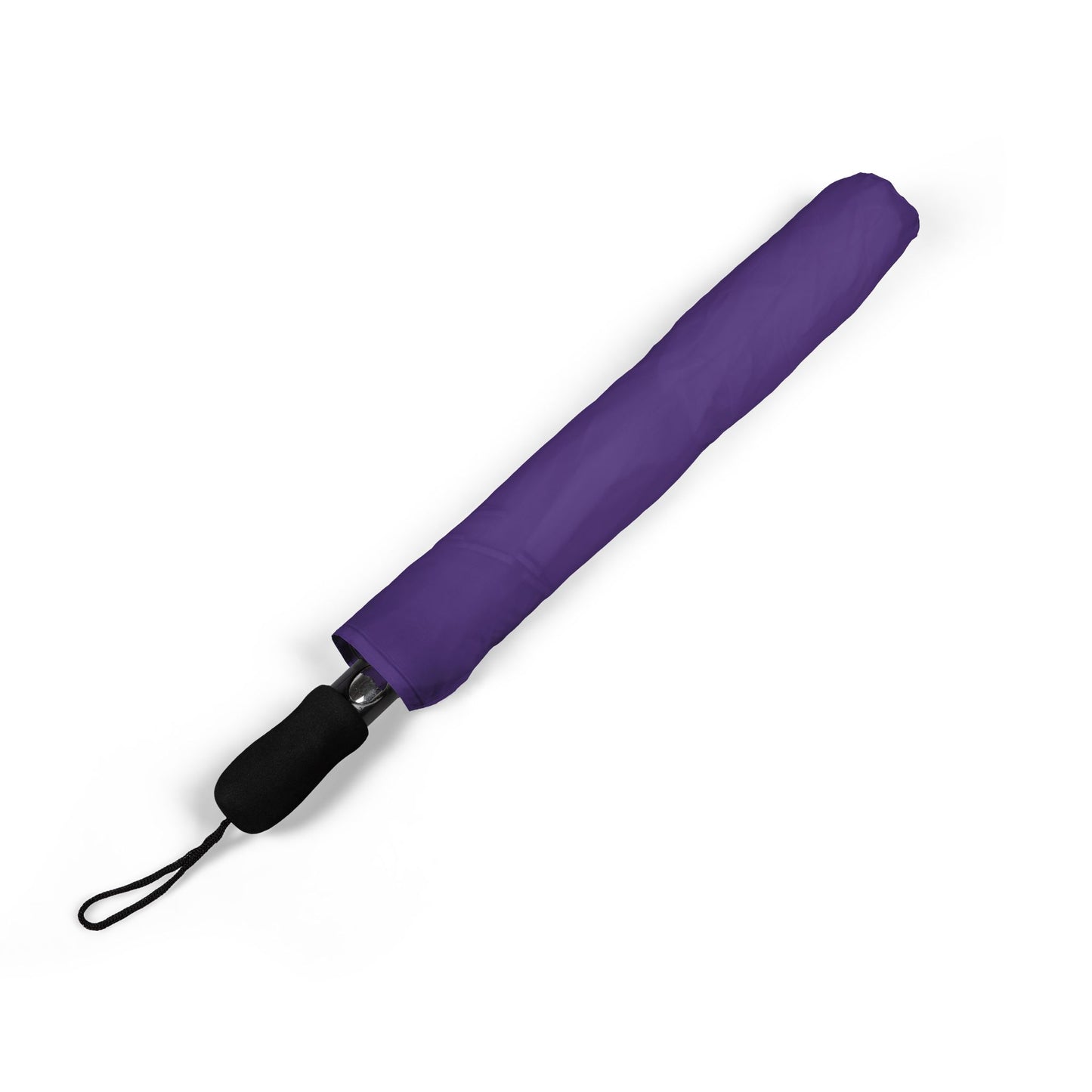 Parapluie pliable compact violet | Équipement de pluie écologique, indispensable pour les voyages, accessoire d'extérieur léger