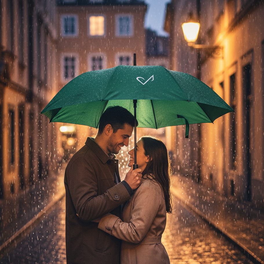 Parapluie pliable compact violet | Équipement de pluie écologique, indispensable pour les voyages, accessoire d'extérieur léger