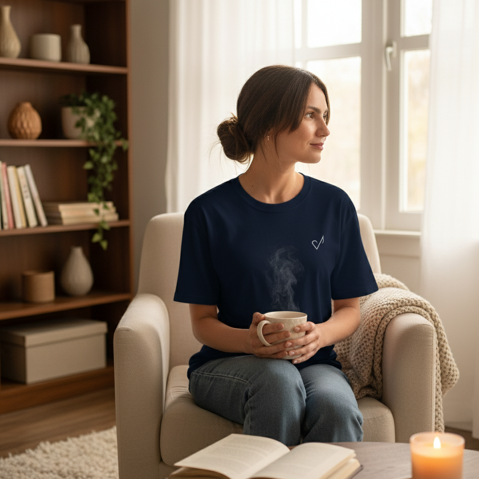 T-shirt en coton bio pour femme - Mode durable